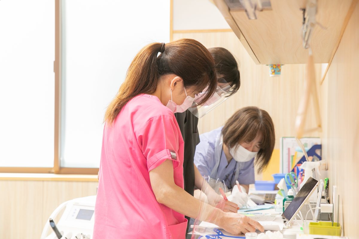 部門ローテーション研修・診療の様子
